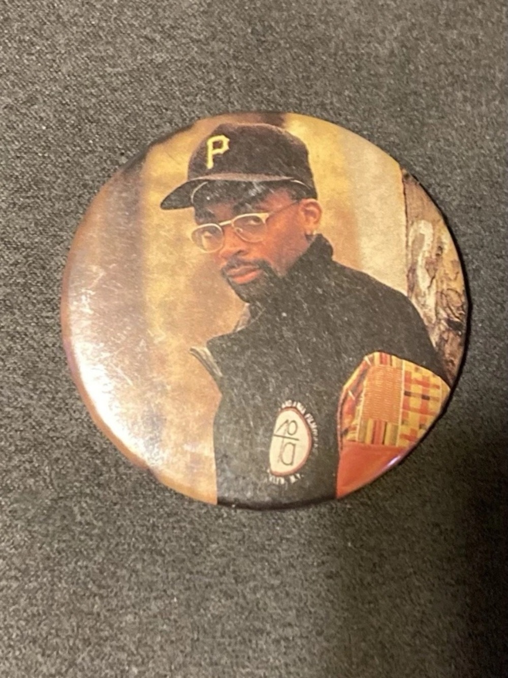 Vintage Spike Lee Button Pin-2 1/2 Inches